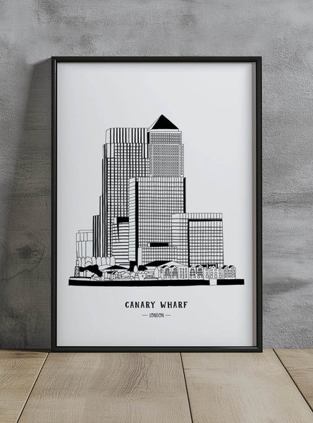 Canary Wharf Drawing