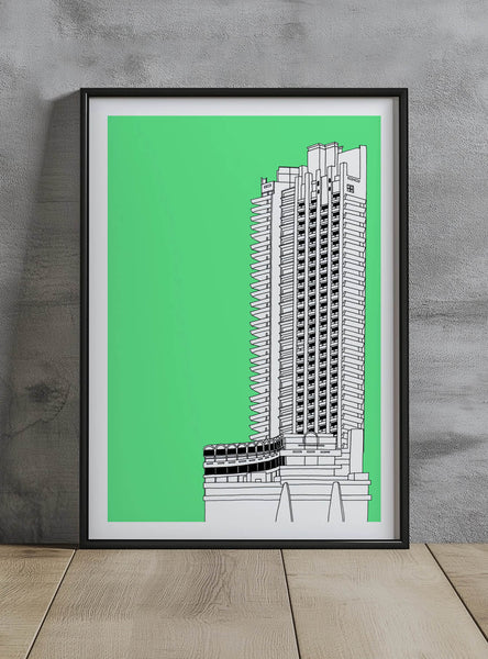 The Barbican Tower Print