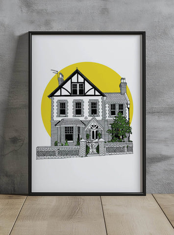 Personalised drawing of Your Home