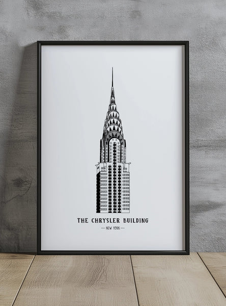 The Chrysler Building Drawing