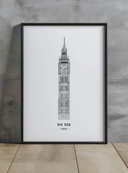 Big Ben Drawing