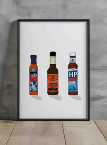 Condiments Print