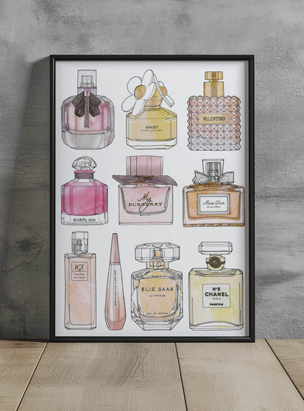 Perfume Bottle Drawing Collection