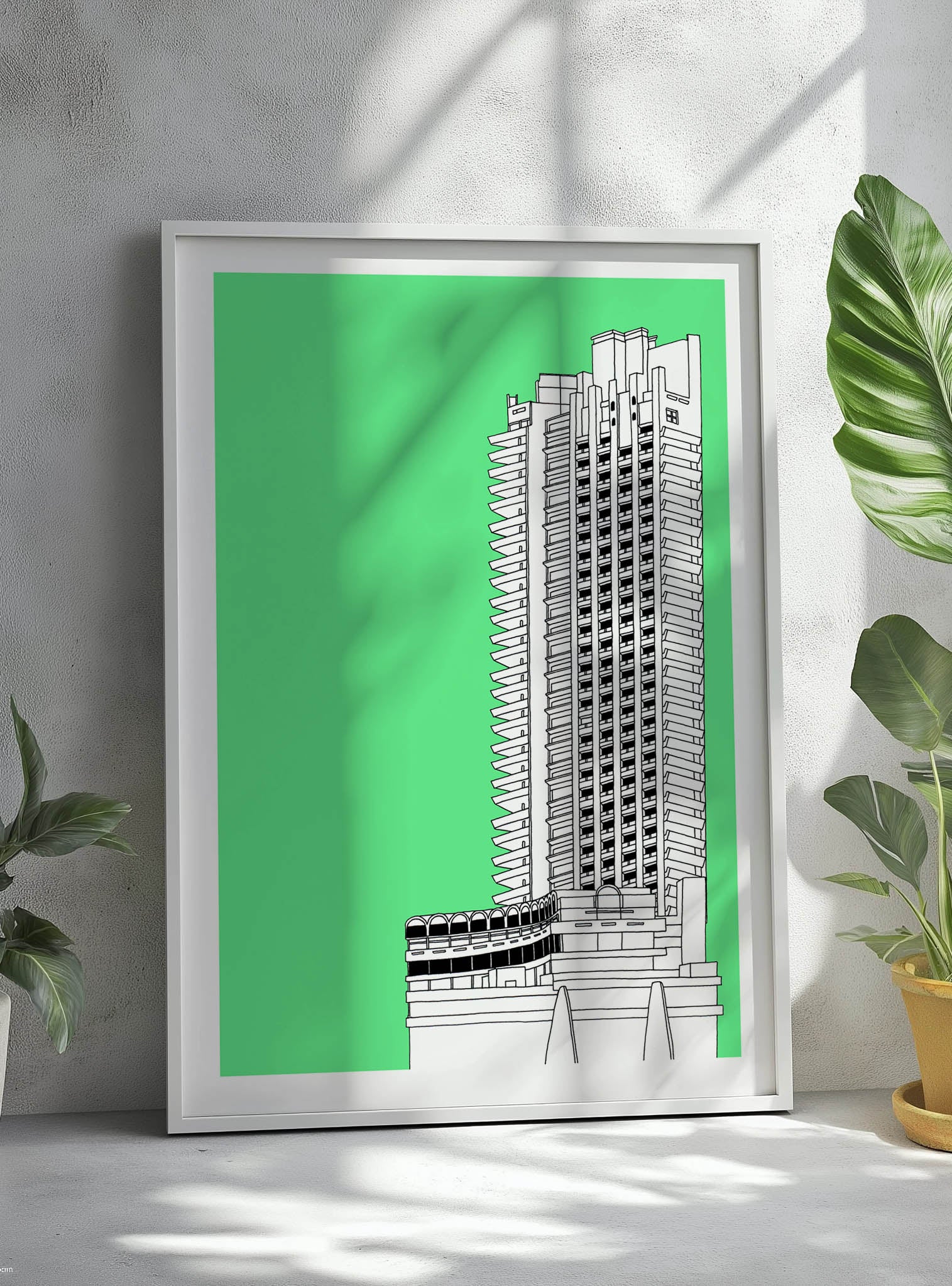 The Barbican Tower Print