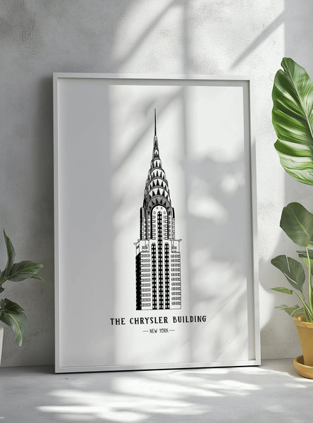 The Chrysler Building Drawing