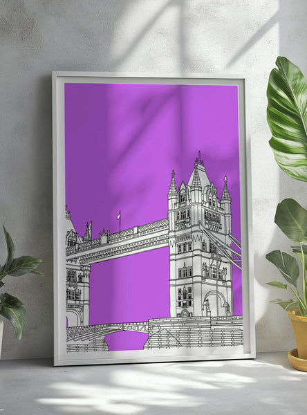 Tower Bridge Screen Print