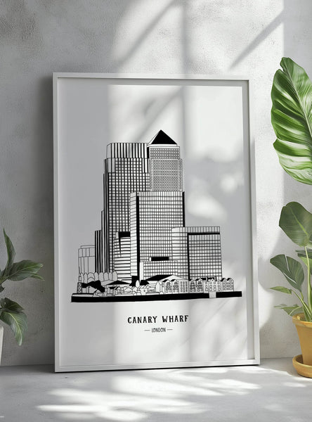 Canary Wharf Drawing