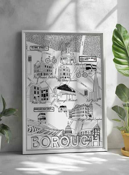 London Map of Borough