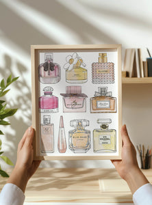 Perfume Bottle Drawing Collection