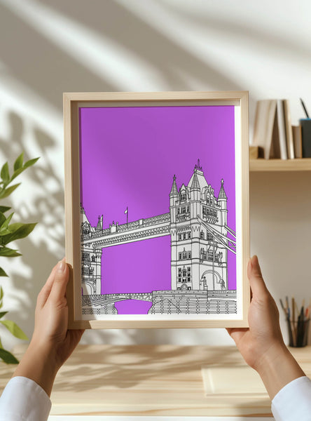 Tower Bridge Screen Print