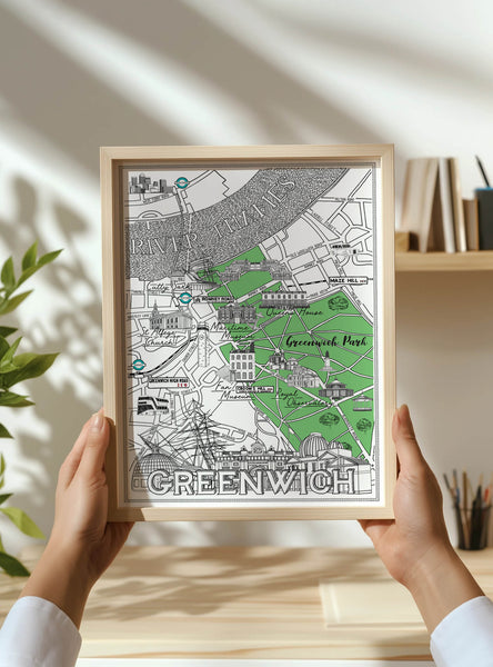 Greenwich Map