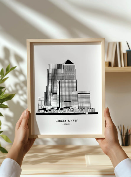 Canary Wharf Drawing