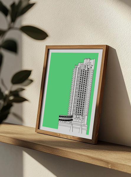 The Barbican Tower Print