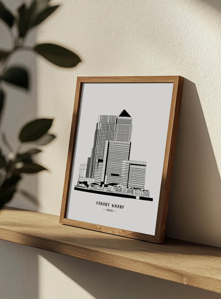 Canary Wharf Drawing