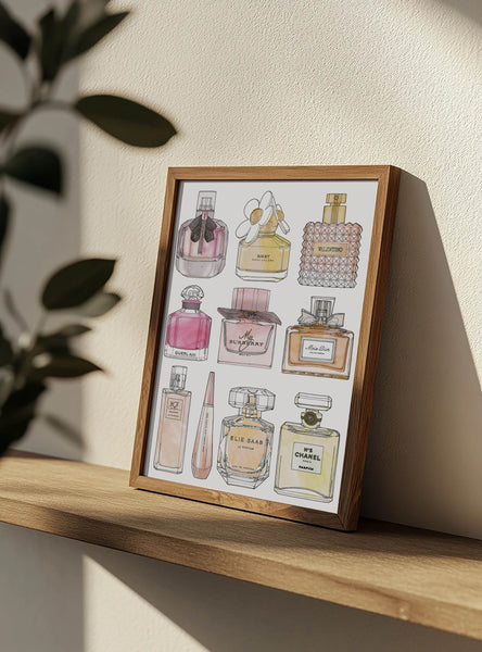 Perfume Bottle Drawing Collection